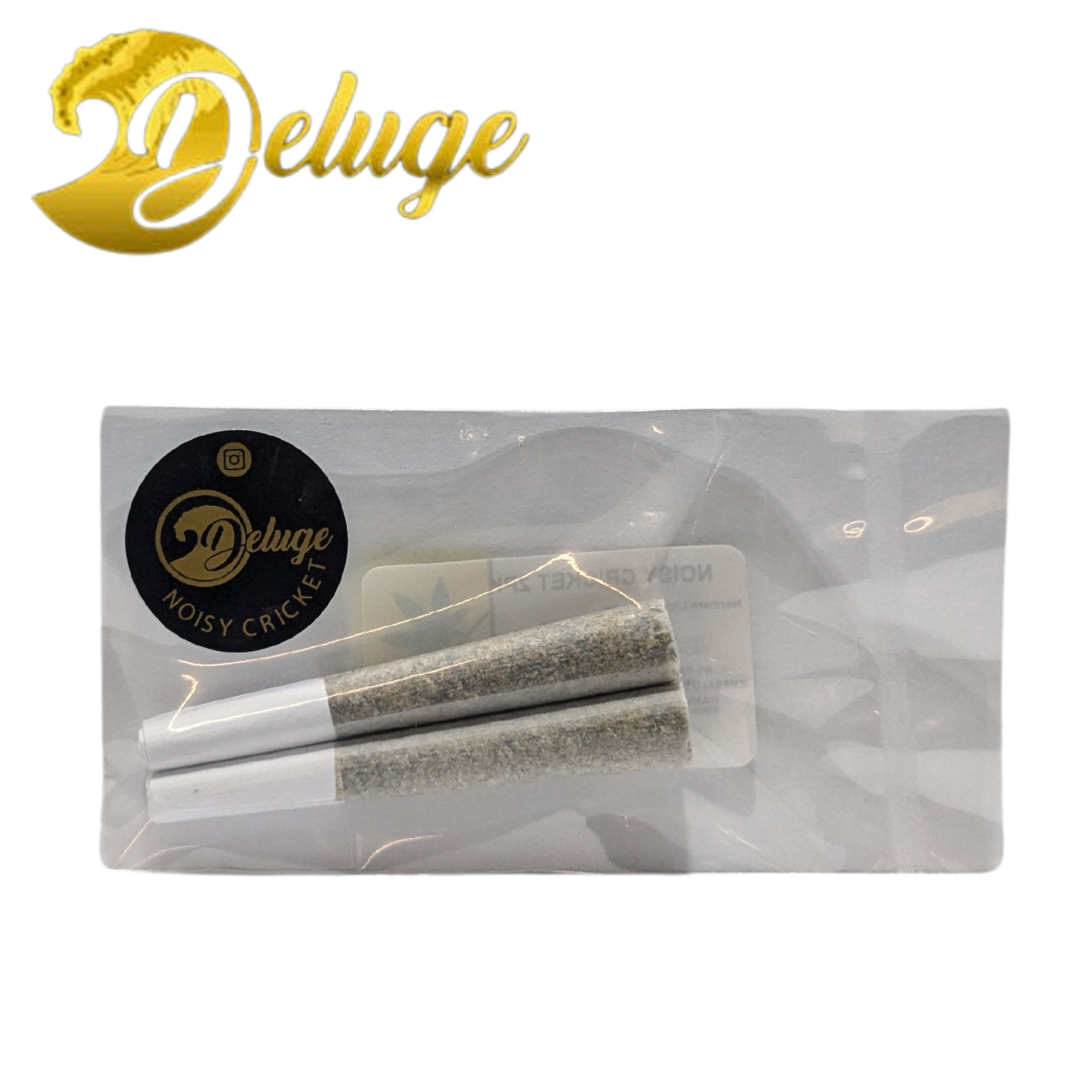 Photograph of product: Noisy Cricket Solventless Infused Pre-Roll 2-pack | 1g total