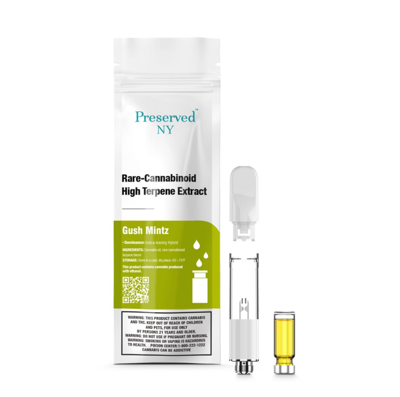 Photograph of product: Gush Mintz | 510 Cartridge .5g