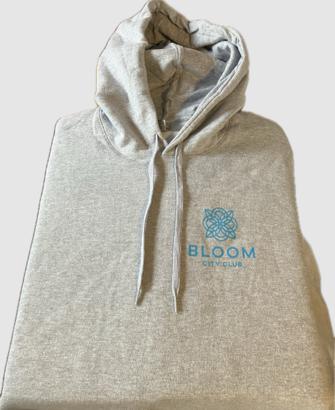 Photograph of product: Grey Goddess Hoodie | Large | Bloom Brand