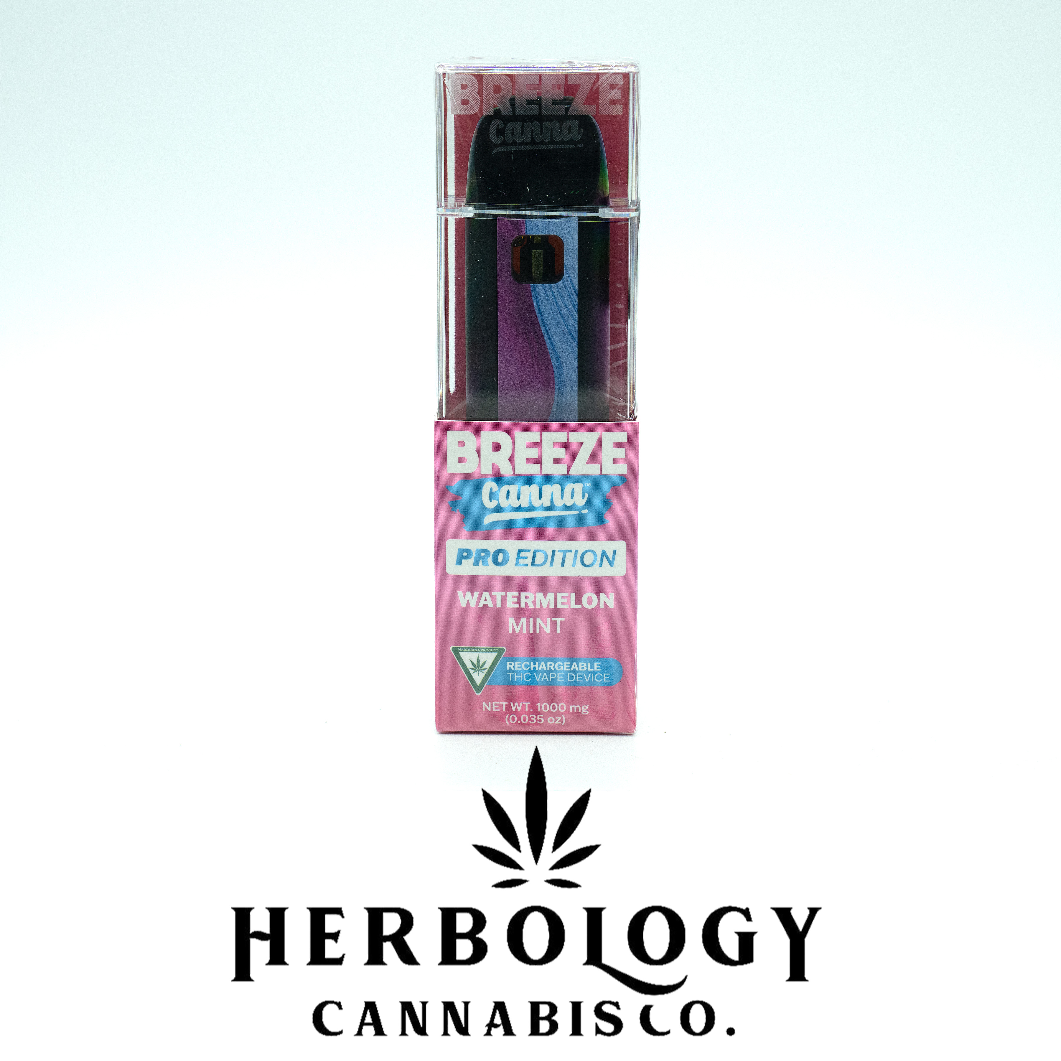 Photograph of product: Breeze Canna | Pro Disposable | Blue Raspberry | 1g