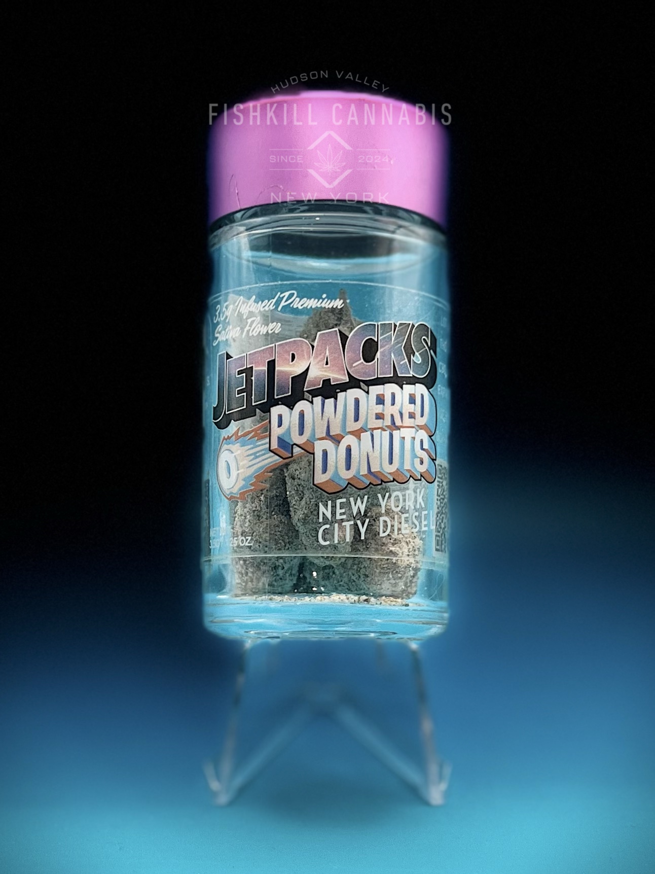 Photograph of product: New York City Diesel - Infused Flower - Jetpacks - 3.5g