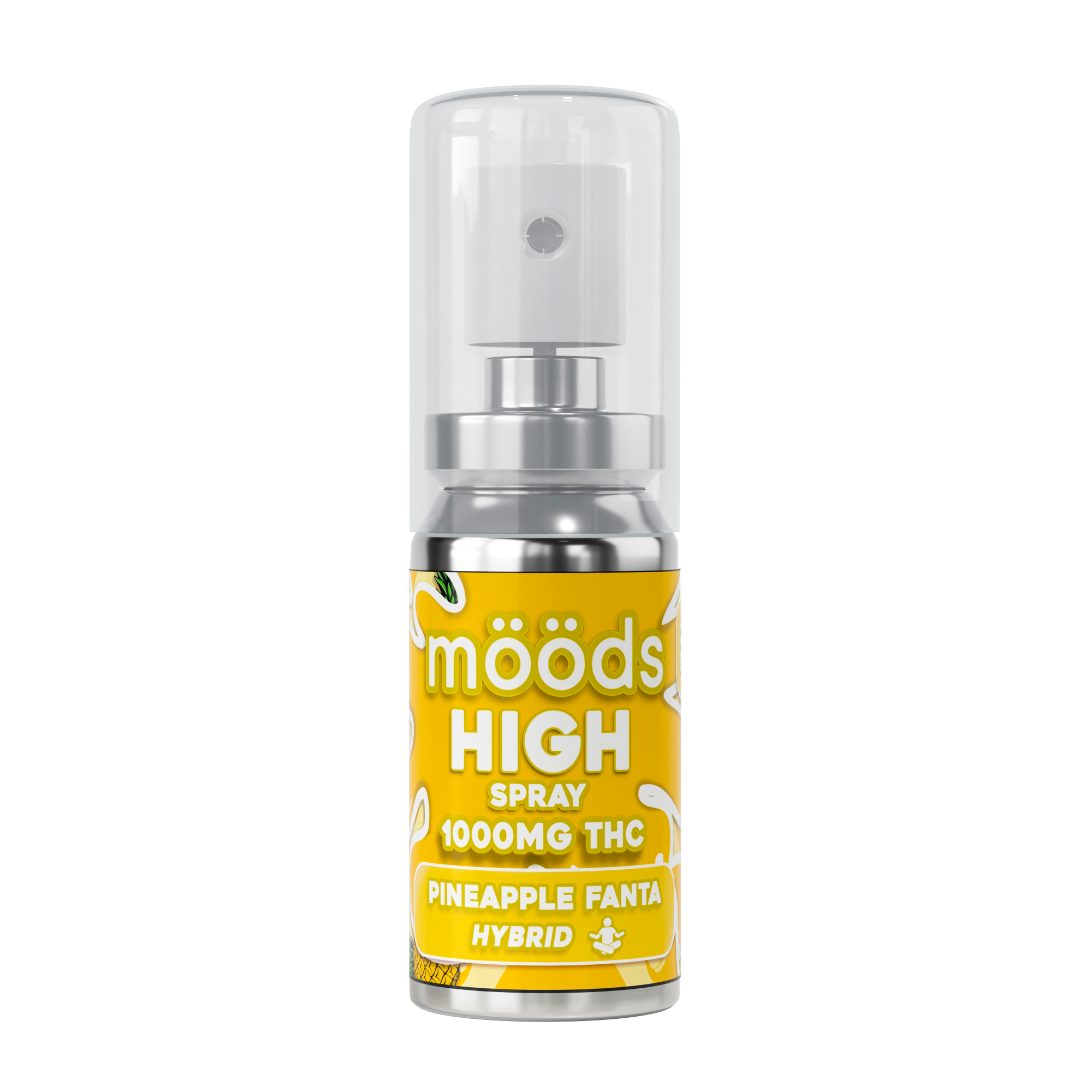 Photograph of product: SPRAY - PINEAPPLE FANTA 1000MG - MOODS