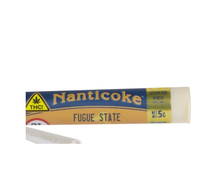 Photograph of product: Nanticoke | Fugue State 0.5g Pre-Roll
