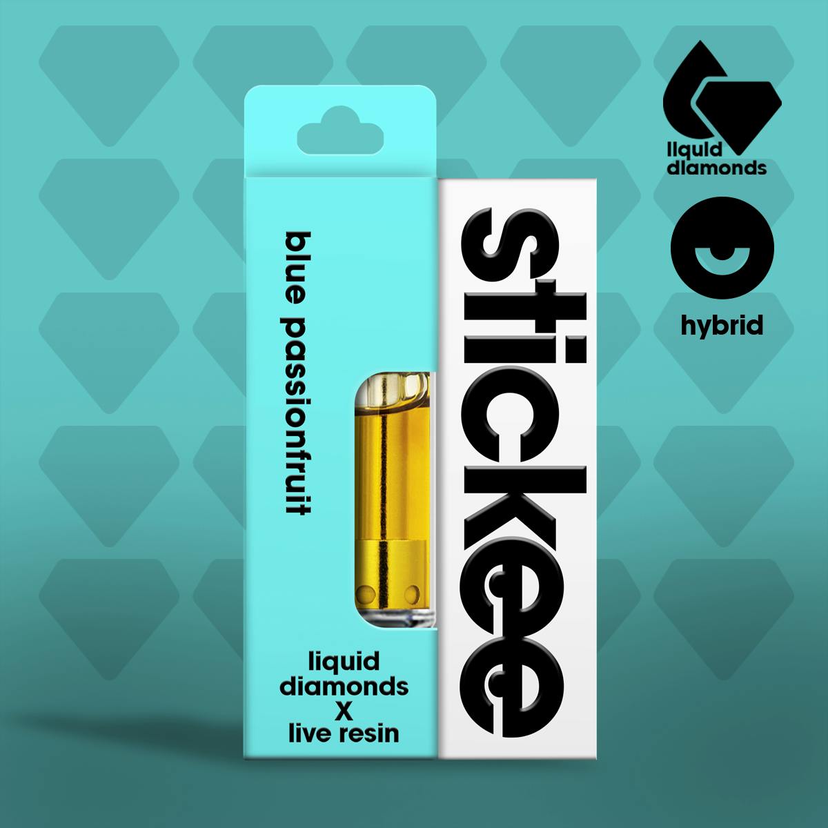 Photograph of product: Blue Passionfruit Liquid Diamonds Cartridge