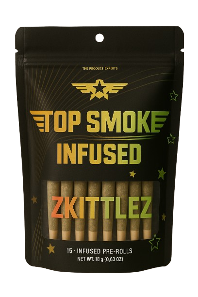 Photograph of product: Zkittlez | (15 Pack) Infused Pre-Rolls