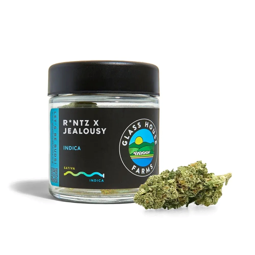 Photograph of product: R*NTZ X JEALOUSY 3.5G FLOWER