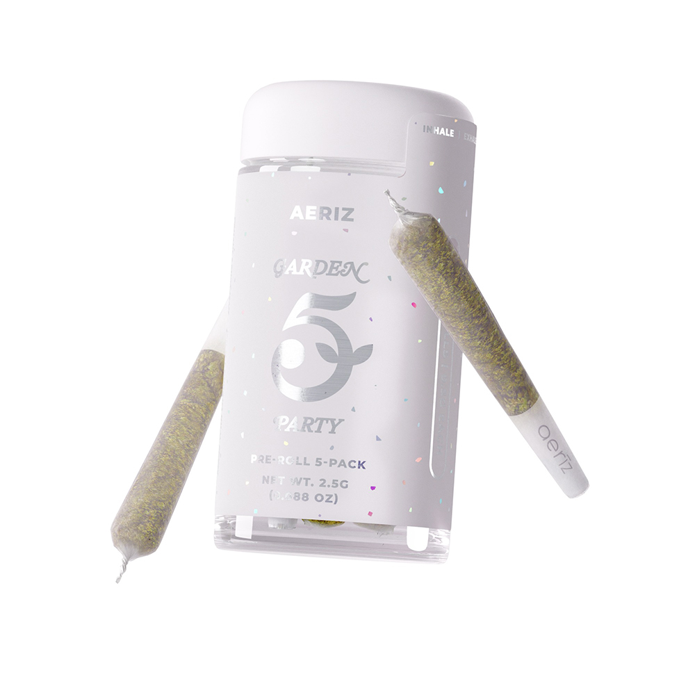 Photograph of product: Aeriz Blueberry Muffin #4 (I) Pre-Roll Multi Pack 0.5g 5pk