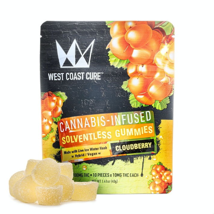 Photograph of product: WCC Cloudberry Solventless Hash Gummies (H) 100mg