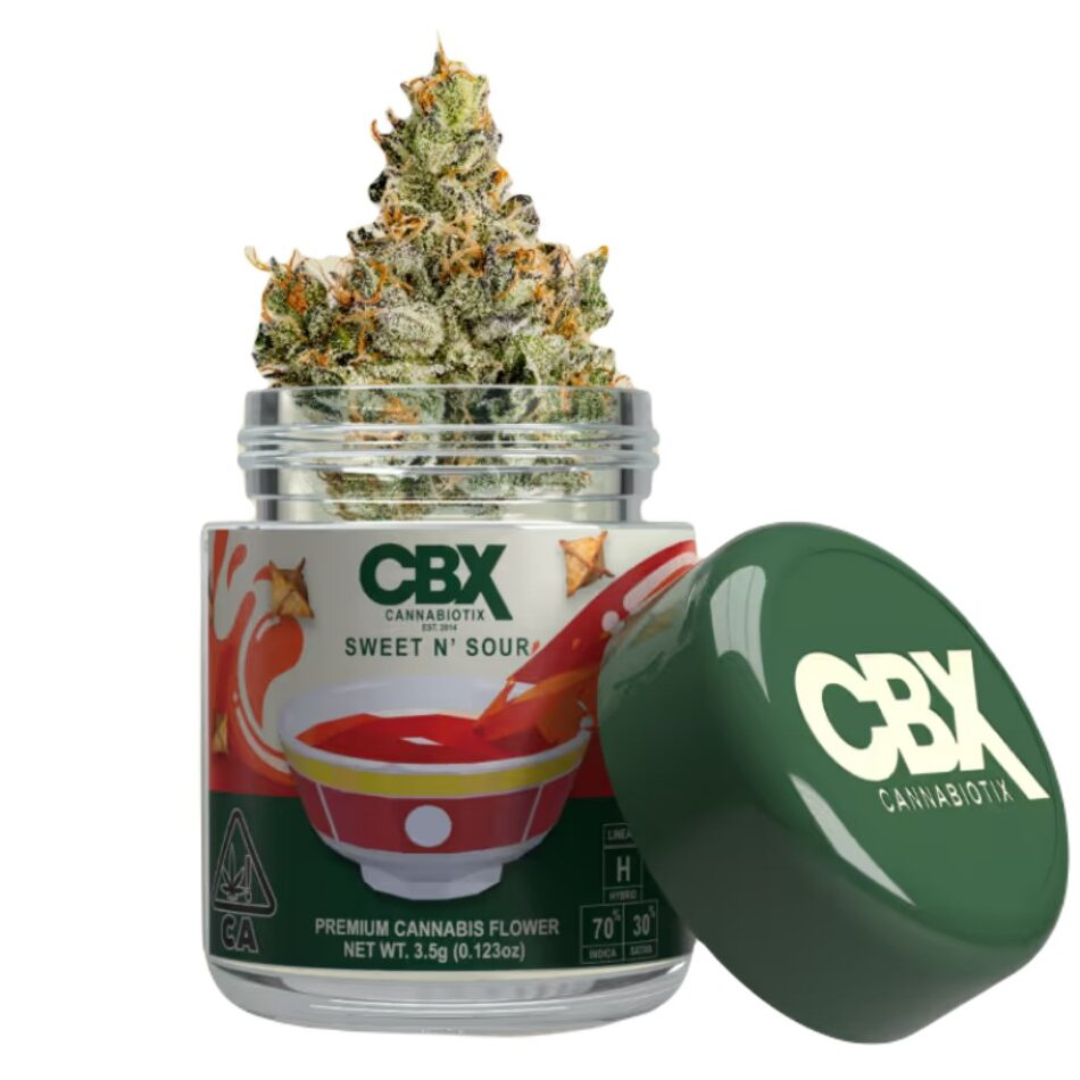 Photograph of product: Cannabiotix - Sweet N Sour (Hybrid) Flower - 3.5g