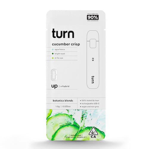 Photograph of product: Turn - Up - Cucumber Crisp - RTU - 1.0g