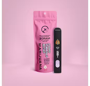 Photograph of product: Kosmik | 2g Liquid Diamond Dispo | Hubba Bubba