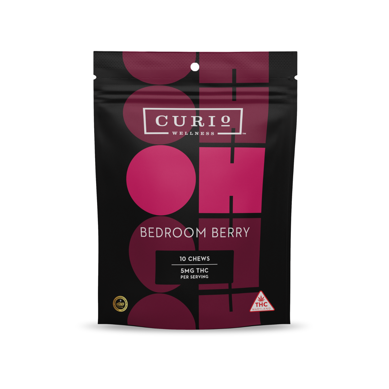 Photograph of Product: OH! Bedroom Berry Chews [50mg]