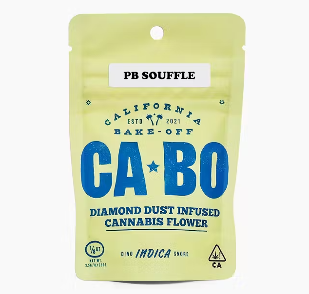 Photograph of product: CABO PB Souffle Oui'd Diamond Infused Flower 3.5g