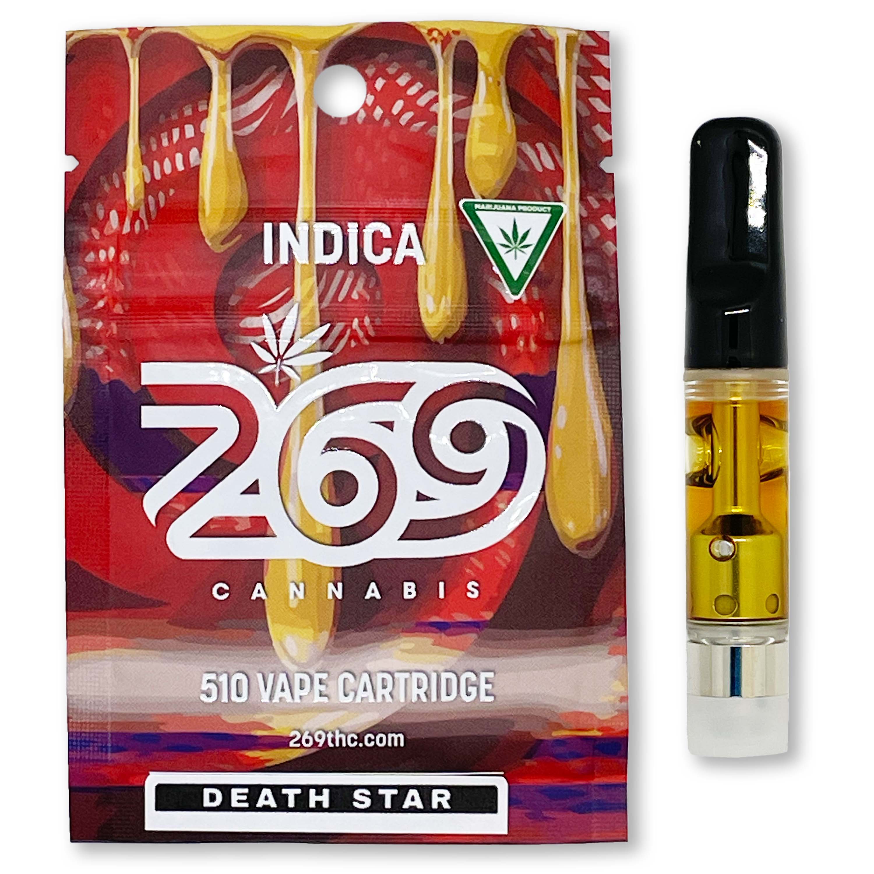 Photograph of Product: 269 Cannabis - Death Star Full Spectrum Cartridge - 1g