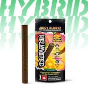 Photograph of product: Hellavated Juicy Bluntz Peach Cobbler Infused Blunt-2.5g
