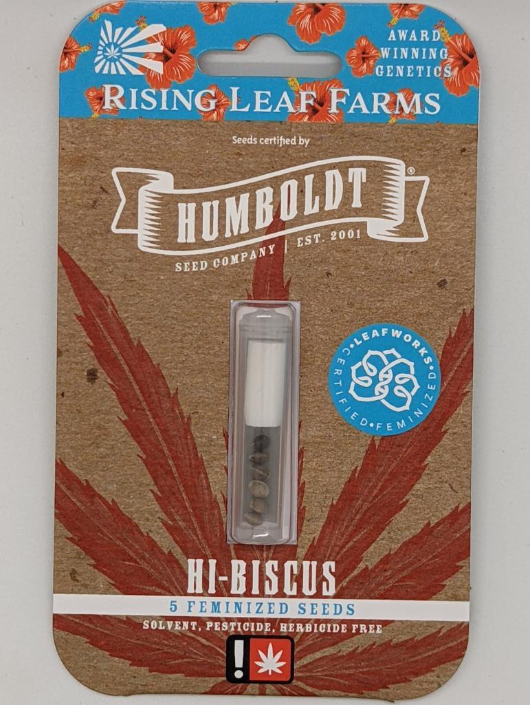Photograph of product: Humboldt Feminized Hi-Biscus 5 Pack Seeds