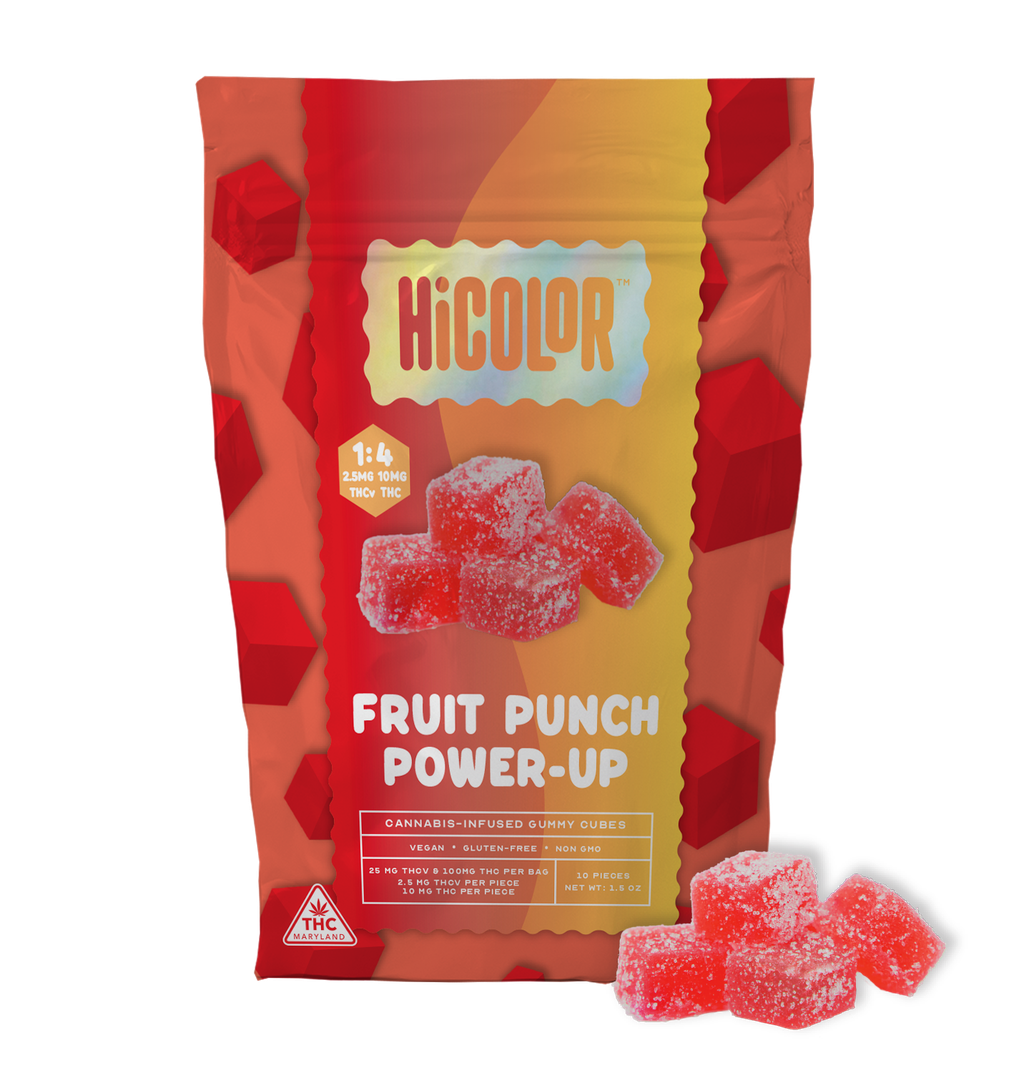 Photograph of product: 1:4 Fruit Punch Power-Up  - ["100mg"]
