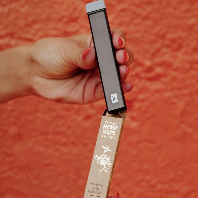 Photograph of product: Earthbound Remedies - Ice Cream Cookies 600mg CBD disposable Vape- 1g