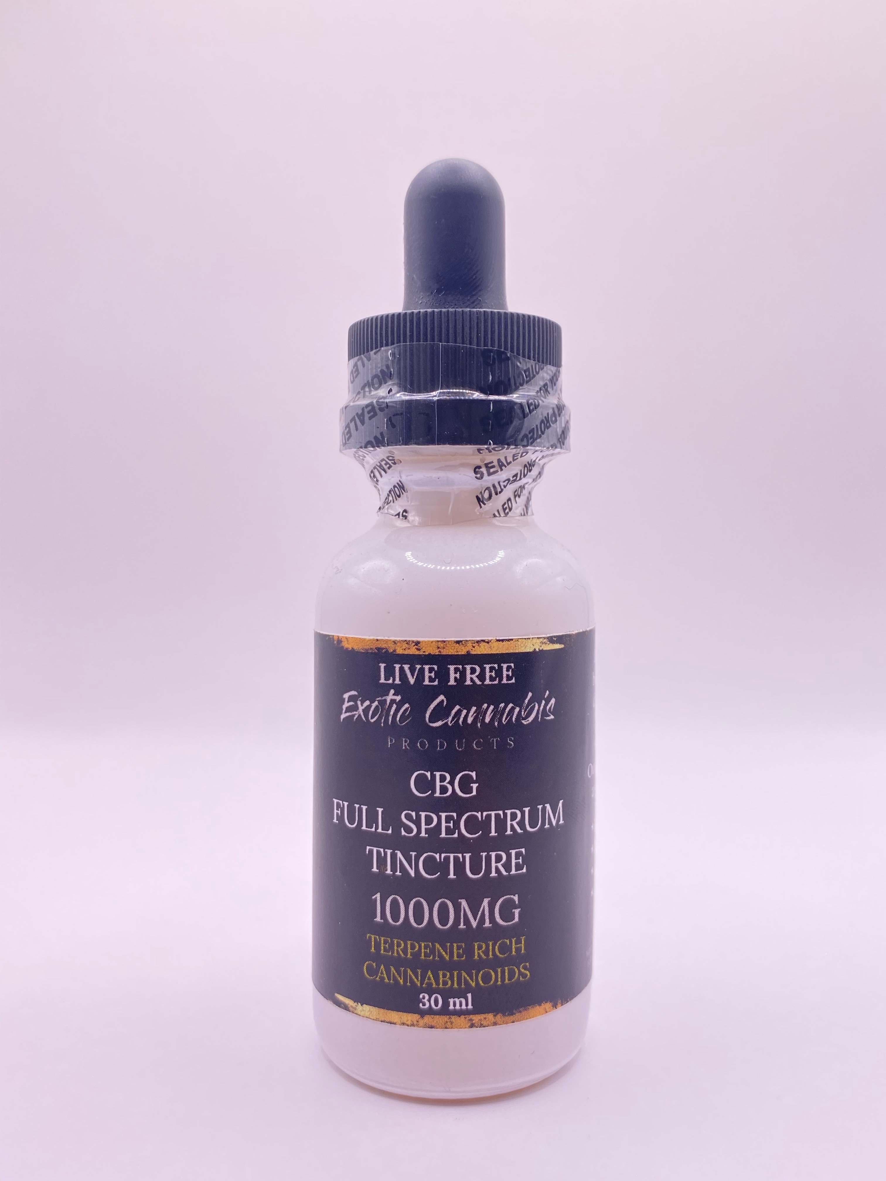 Photograph of product: Live Free - CBG Full Spectrum - 1000 mg