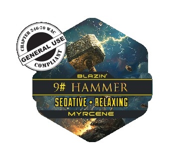 Photograph of product: 9lb Hammer Pre-Roll 2-pack | 1.2g (DOH)