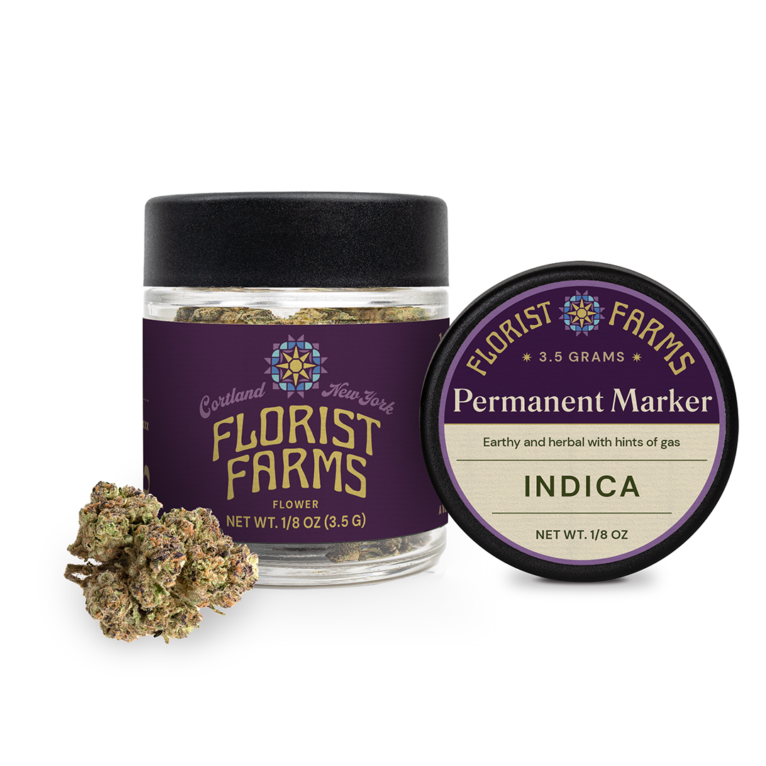 Photograph of product: Florist Farms - Flower - Permanent Marker (I) - 3.5g