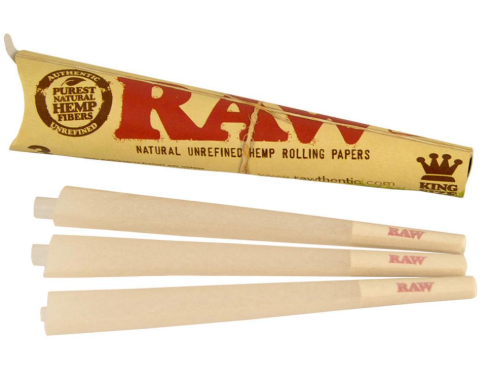 Photograph of product: RAW Organic Hemp Cones King Size 3pk