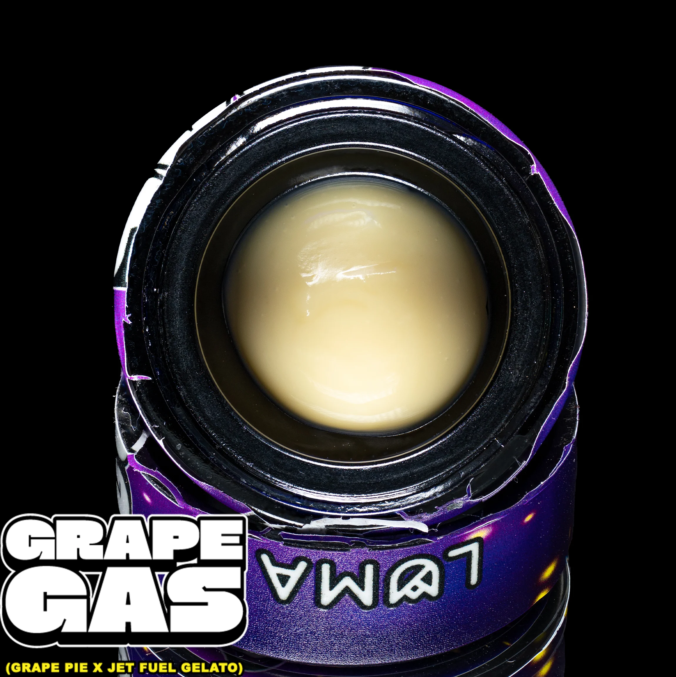 Photograph of product: GRAPE GAS | PREMIUM LIVE ROSIN | 1G