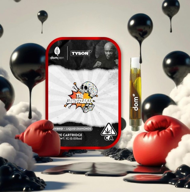 Photograph of product: DOMCART X TYSON | THE JAWBREAKER (S) | 1G LQD CART