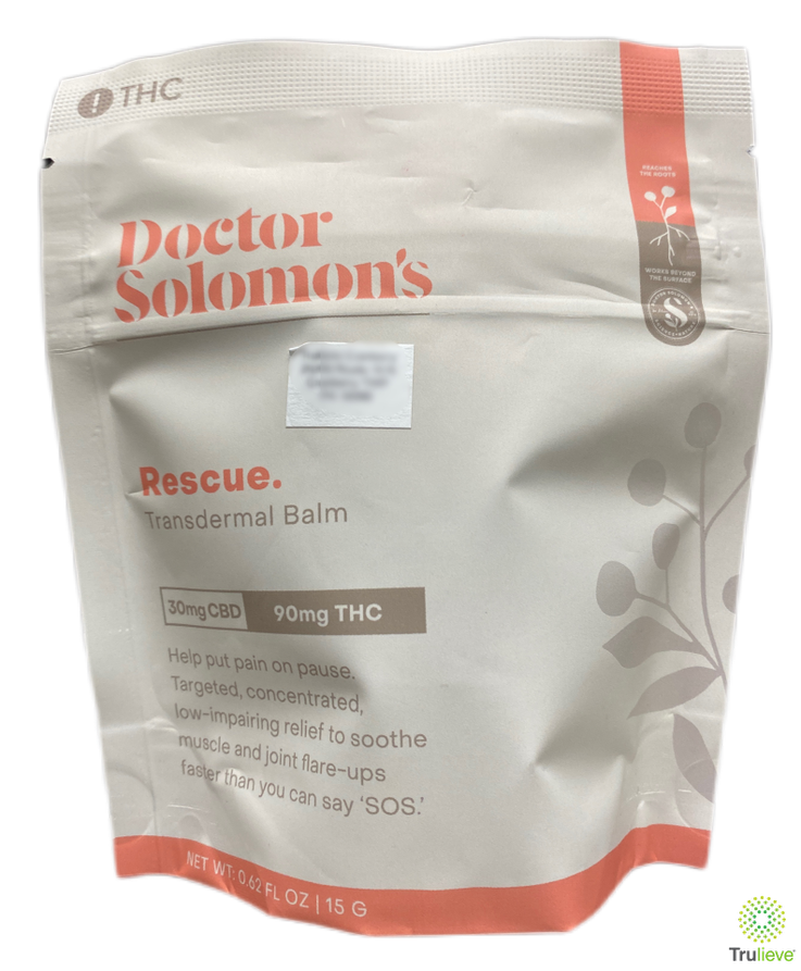 Photograph of product: Doctor Solomon's | Rescue 1:3 Balm | 120mg