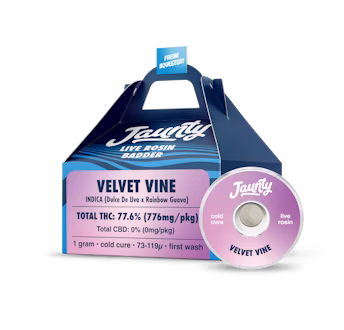 Photograph of product: Cold Cure Live Rosin Badder - Velvet Vine