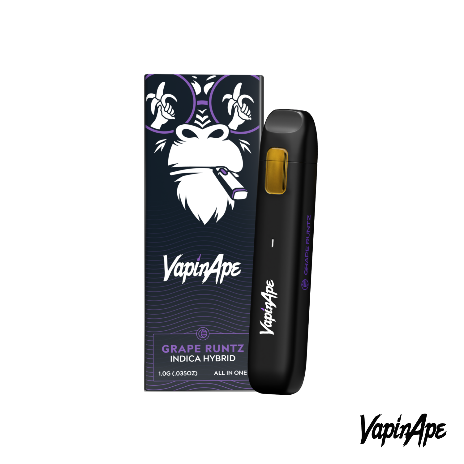 Photograph of product: Grape Runtz Full Spectrum Disposable | 1g