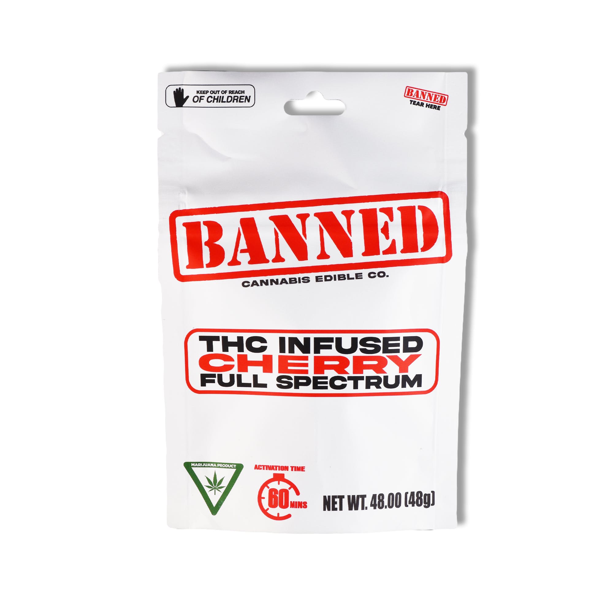 Photograph of Product: Banned | Cherry Gummies | 200mg