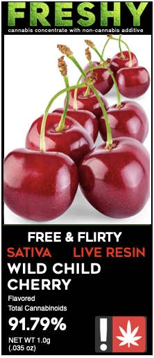 Photograph of product: Freshy // 1g Wild Child Cherry