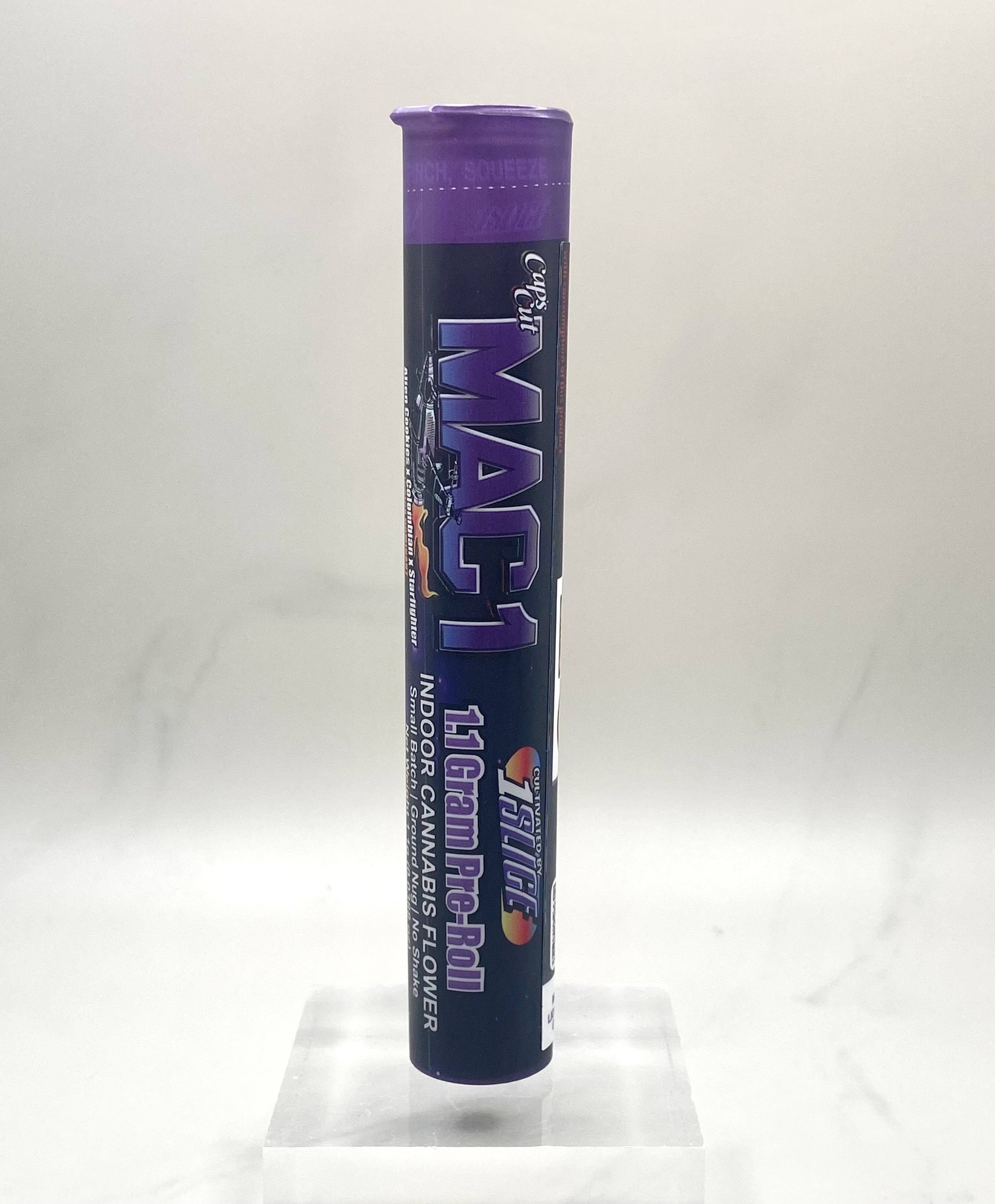 Photograph of product: 1 Slice - Mac 1 -  1.1g Pre Roll
