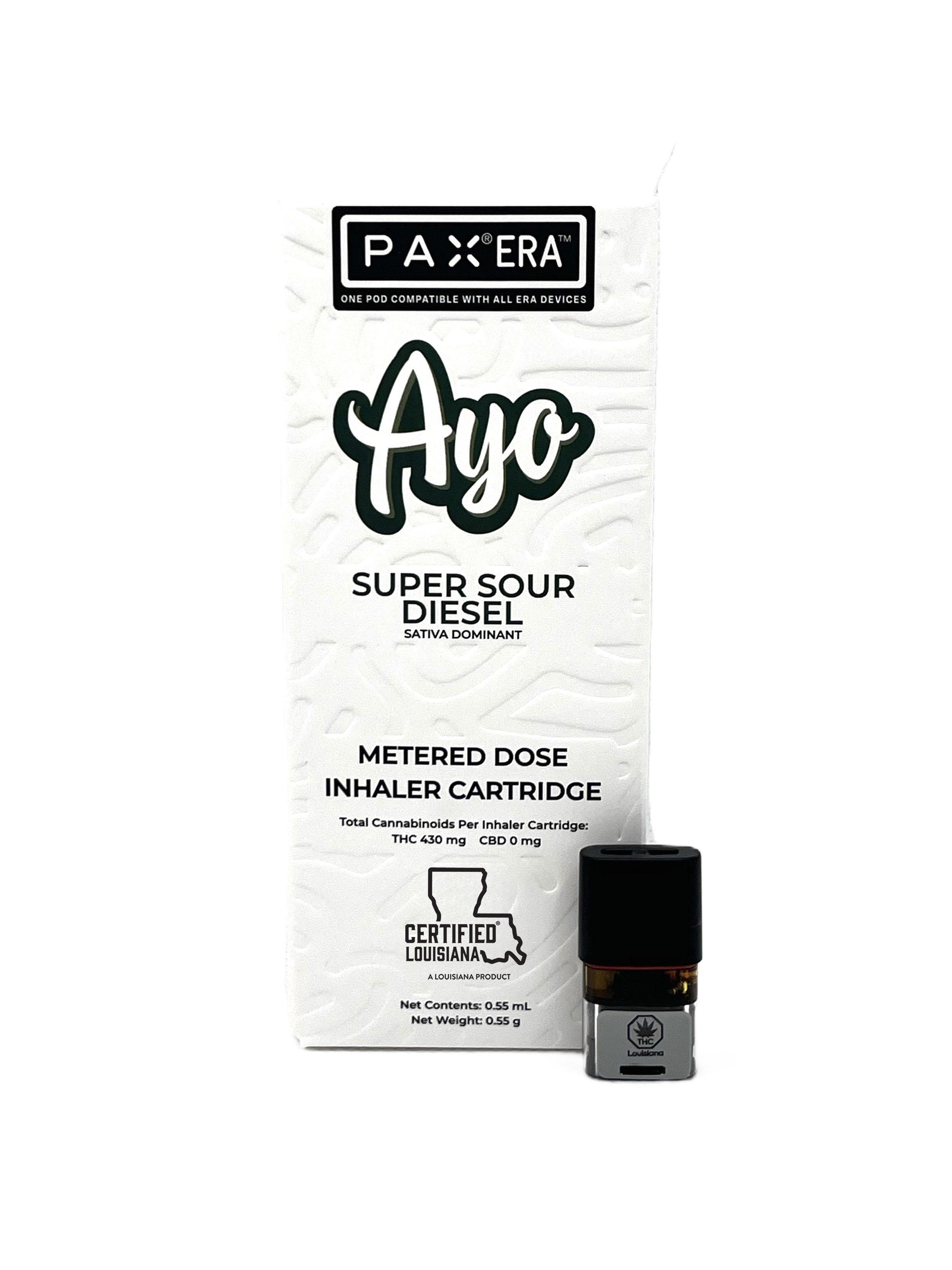 Photograph of product: VAPE | SUPER SOUR DIESEL | PAX POD | 0.55G