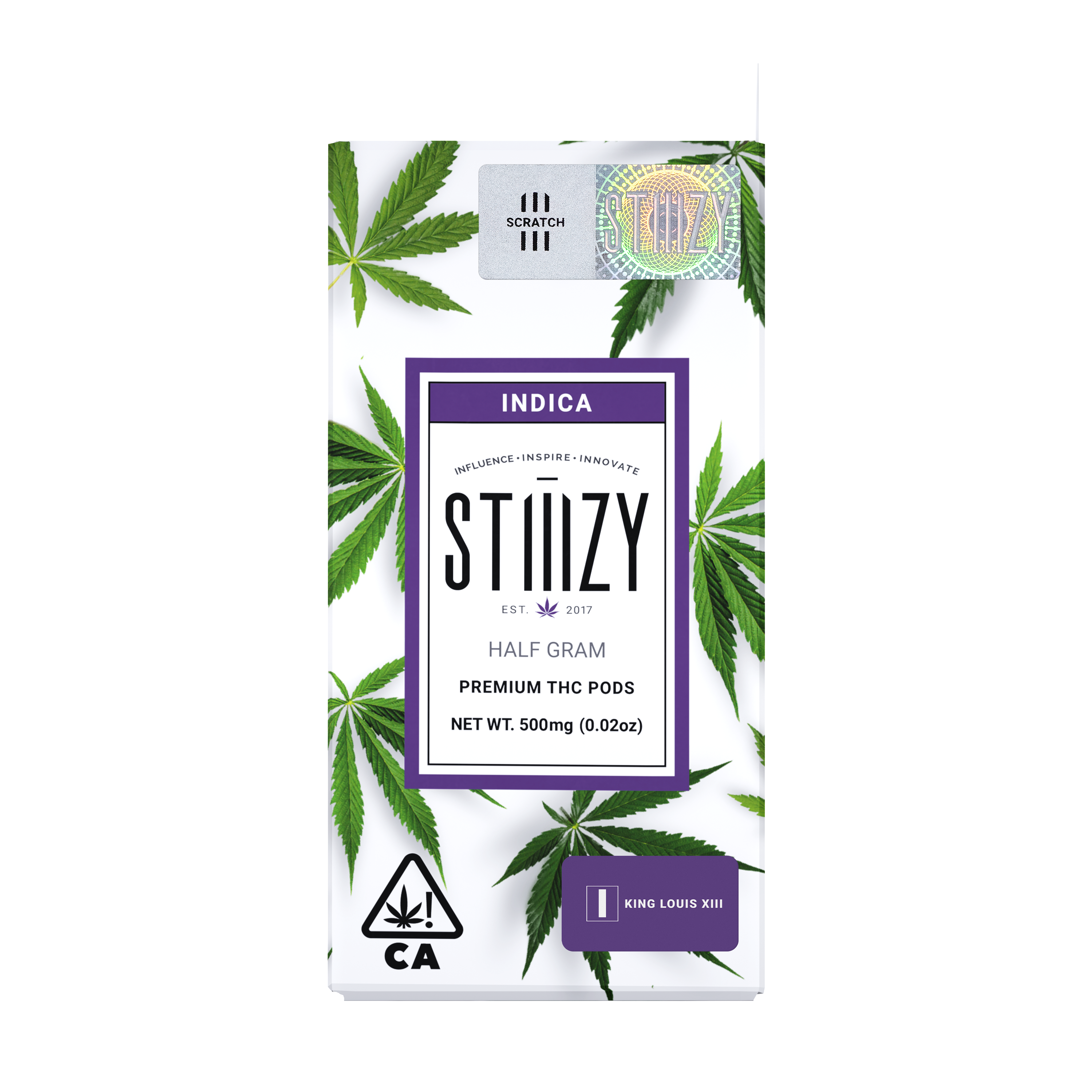 Photograph of product: (DC) Stiiizy - King Louis XIII (Oui'd) Pod