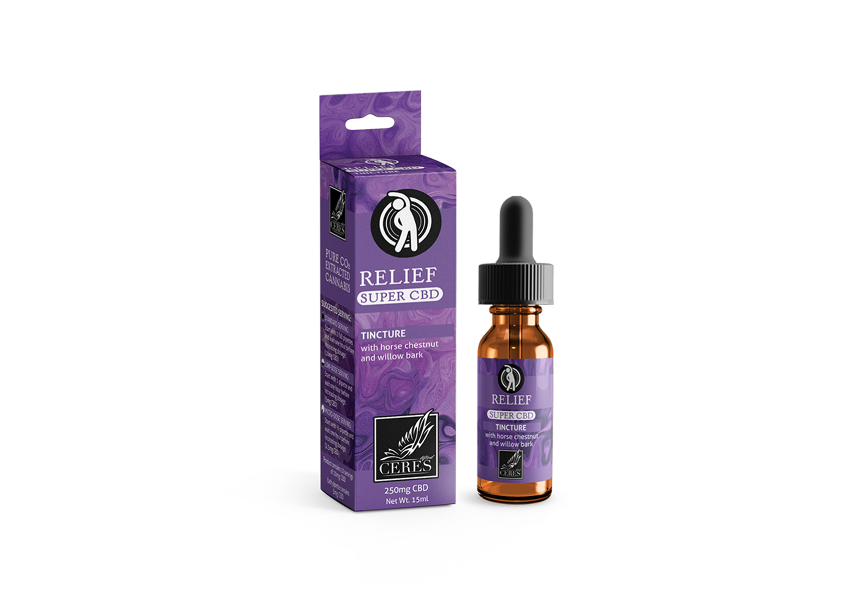 Photograph of product: Relief Super CBD Tincture | 0.5oz
