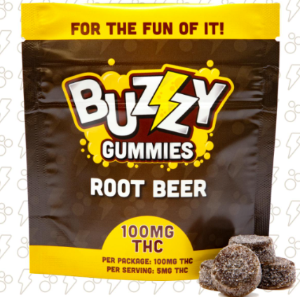 Photograph of product: Gummies | Buzzy Root Beer | 20pk