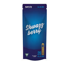 Photograph of product: Batch - Flavors AIO Disposable Vape Cart - Shwazzberry