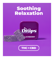 Photograph of product: Drops Single Enhanced Blackberry