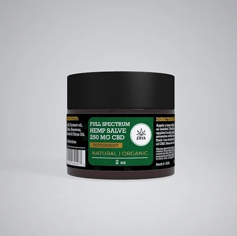 Photograph of product: Peppermint Salve 500mg CBD