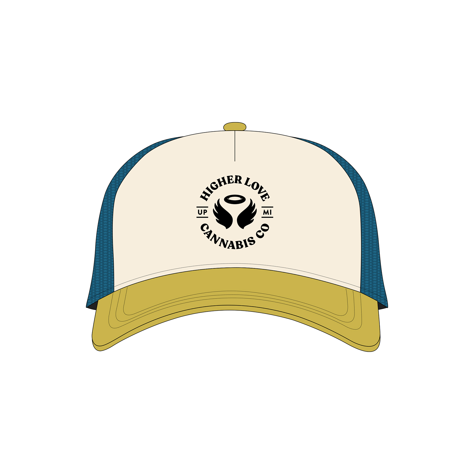 Photograph of product: Two Tone Trucker Hat