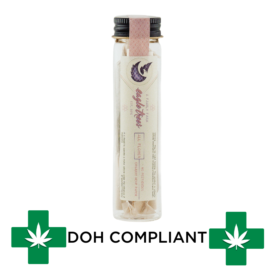 Photograph of product: DOH | Sour Apple Sherb Pre-Roll 3pk | 1.5g