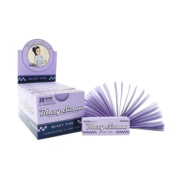 Photograph of product: Blazy Susan | Book of Tips | Purple