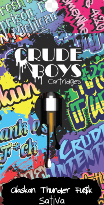 Photograph of product: Alaskan Thunder Funk (Oui'd) | Crude Boys | 510 Cartridge