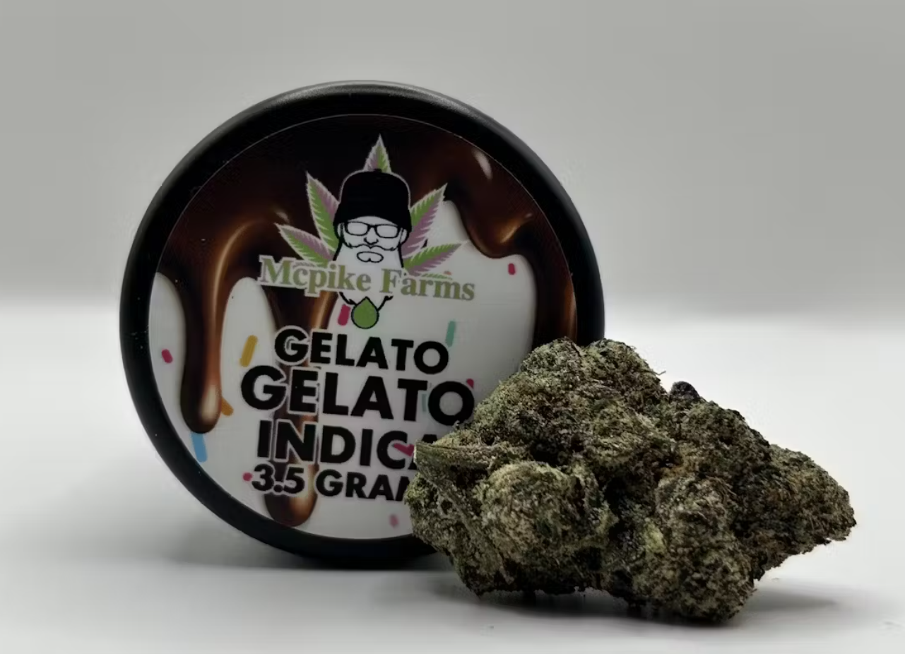 Photograph of product: McPike Farms | Gelato Gelato Flower - 3.5g