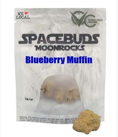 Photograph of product: Spacebuds | Blueberry Muffin Moonrocks