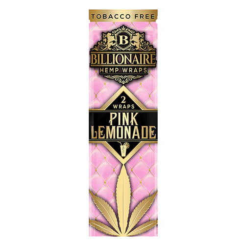 Photograph of product: Pink Lemonade 2pk Billionaire Hemp Wraps
