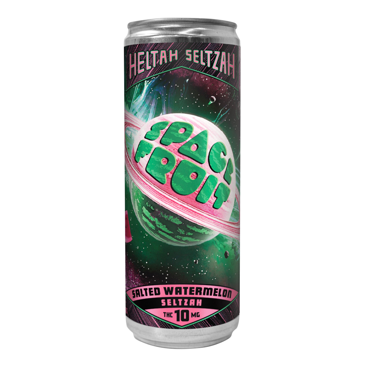 Photograph of product: Drink - Space Fruit Seltzer Salted Watermelon