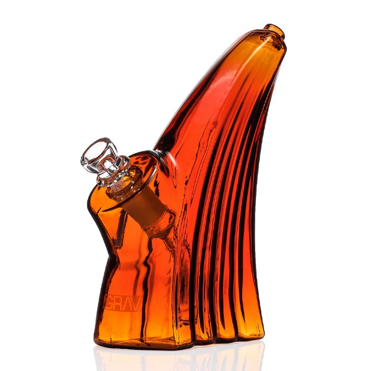 Photograph of Product: GRAV Wave Bubbler Amber